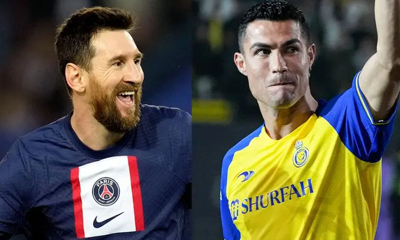 میسی، رونالڈو آمنے سامنے: دوستانہ میچ کا خصوصی ٹکٹ، قیمت ایک کروڑ ریال