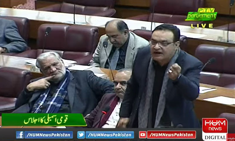 آپ نے ہمیں مرنے کیلئے رکھا ہوا ہے؟ نور عالم خان قومی اسمبلی میں برہم