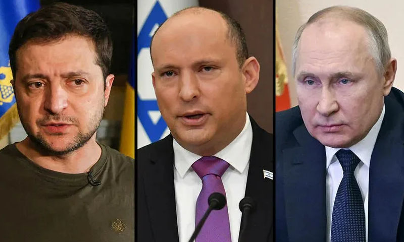 روس و یوکرین کے درمیان امن معاہدے کو امریکہ اور اس کے اتحادیوں نےروکا، سابق اسرائیلی وزیراعظم