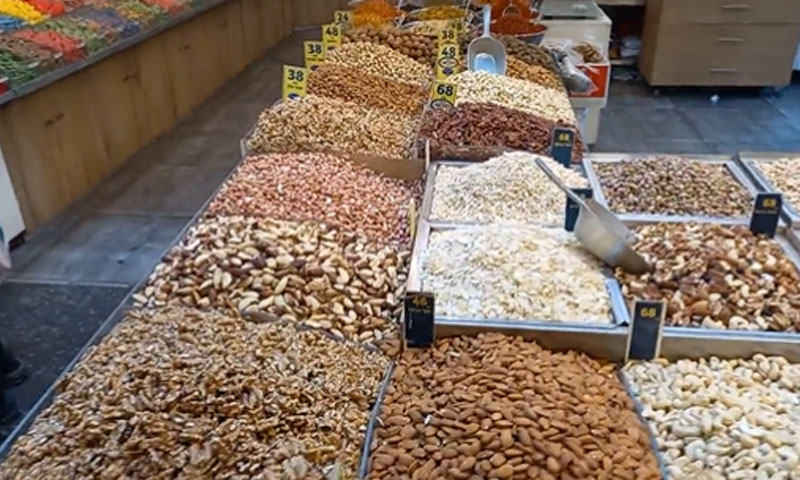 پاکستانی ڈرائی فروٹ اور مصالحوں کی اسرائیل میں فروخت