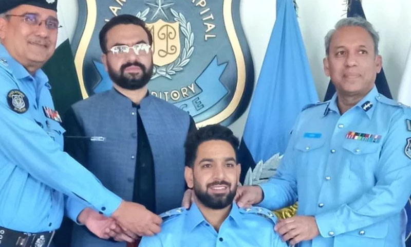 حارث رؤف کو ڈی ایس پی کا عہدہ مل گیا