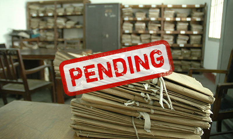 اعلیٰ عدالتوں میں 3 لاکھ 80 ہزار کیسیز زیر التواء