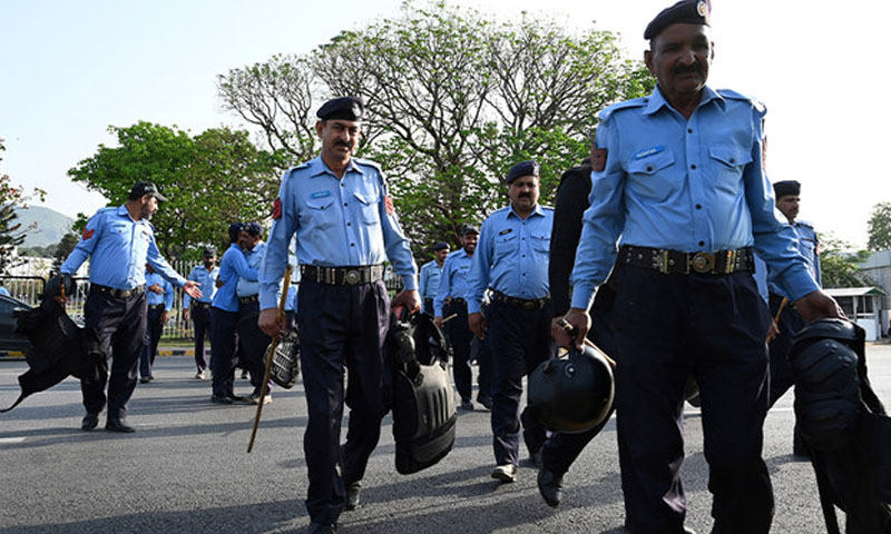 اسلام آباد پولیس کے یونیفارم کا پیٹرن تبدیل