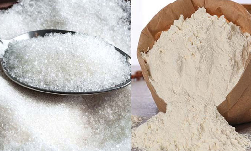 چینی اور آٹے کی قیمتوں میں کمی آنا شروع آٹا اور چینی
