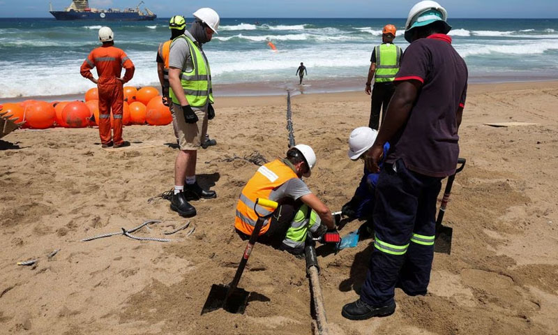 چین کا زیر سمندر انٹرنیٹ فائبر آپٹک کیبل کا منصوبہ