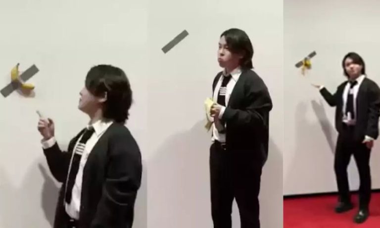 بھوکا طالبعلم قیمتی فن پارہ کھا گیا