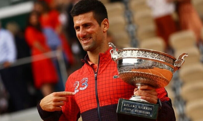 فرنچ اوپن ٹینس فائنل، نوواک جوکووچ نے تاریخ رقم کر دی