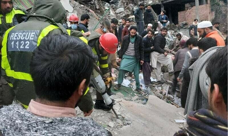 شانگلہ: لینڈ سلائیڈنگ، 8 بچے جاں بحق، مزید کی تلاش جاری