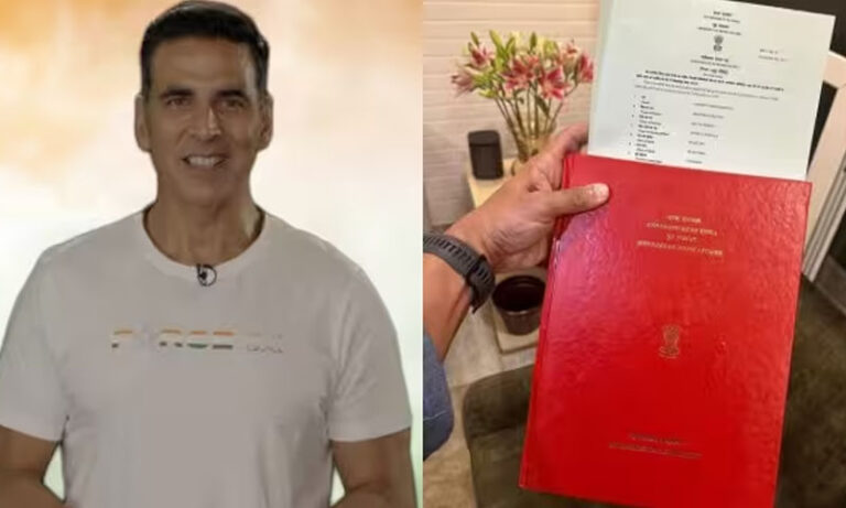 بالی ووڈ اداکار اکشے کمار کو بھارتی شہریت مل گئی