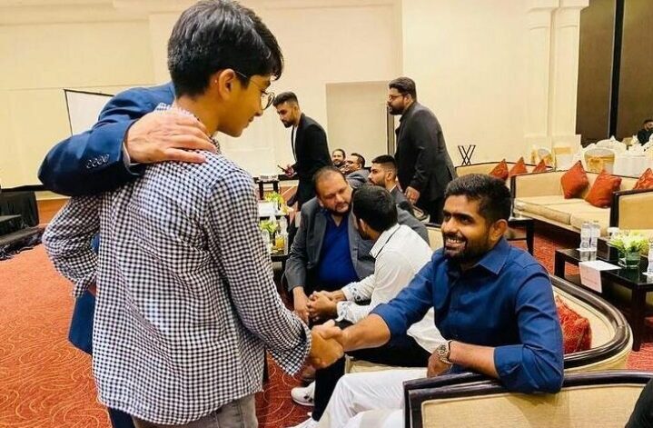 قومی ٹیم کے کپتان بابر اعظم کی متحدہ عرب امارات کے اجمان ایونٹ میں شرکت