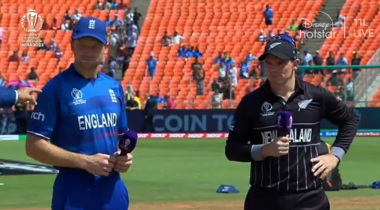 ورلڈ کپ: افتتاحی میچ میں نیوزی لینڈ نے انگلینڈ کو 9 وکٹوں سے ہرا دیا ورلڈکپ، نیوزی لینڈ کا انگلینڈ کیخلاف ٹاس جیت کر فیلڈنگ کا فیصلہ