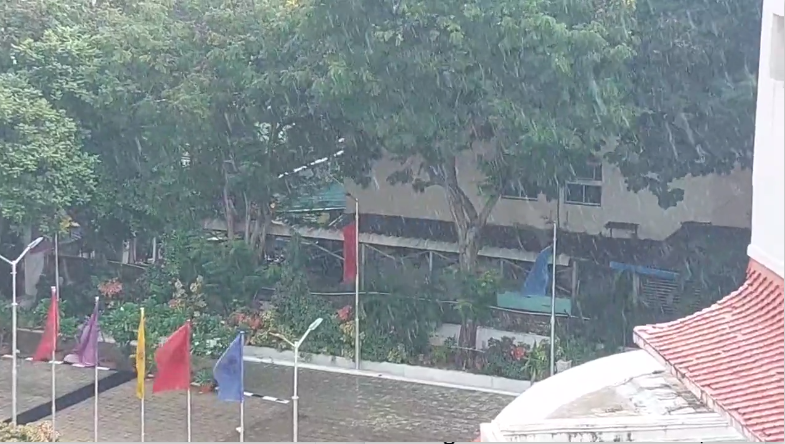 پاکستان اور جنوبی افریقہ ورلڈکپ میچ سے پہلے چنئی کے کچھ علاقوں میں بارش