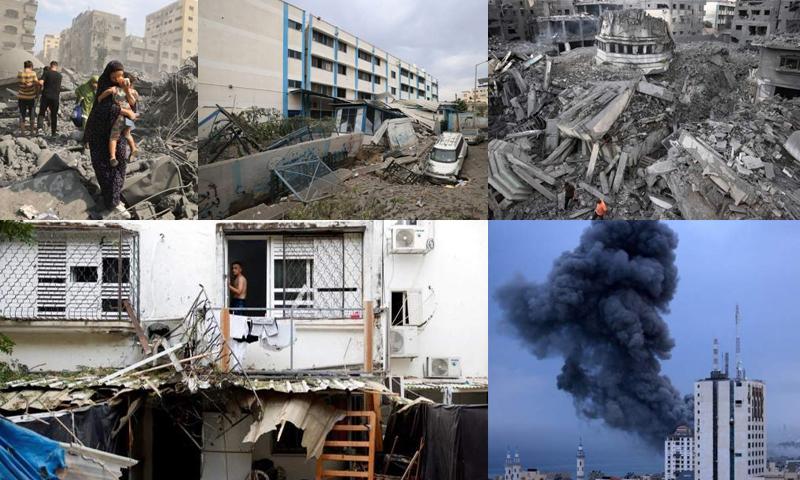 جنگ میں شدت، اسرائیل نے غزہ کے ’’مکمل محاصرے‘‘ کا حکم دیدیا غزہ