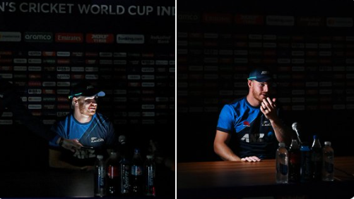 حیدرآباد دکن، نیوزی لینڈ کی پری میچ پریس کانفرنس کے دوران بجلی غائب