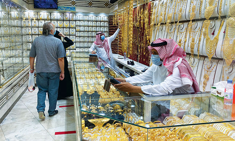 سعودی گولڈ مارکیٹ میں سونے کی قیمتوں میں کمی saudi gold market