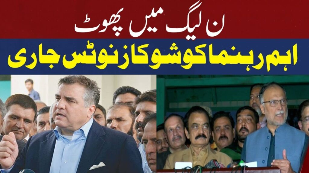 ن لیگ میں پھوٹ