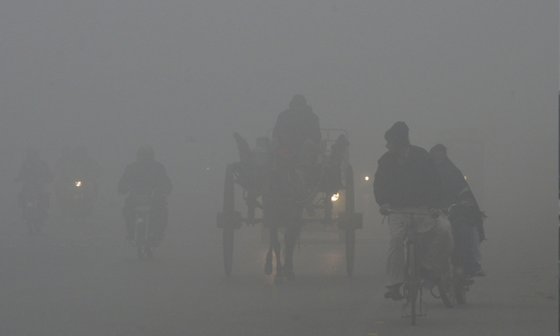 دنیا کے آلودہ ترین شہروں میں لاہور کا پھر پہلا نمبر Smog