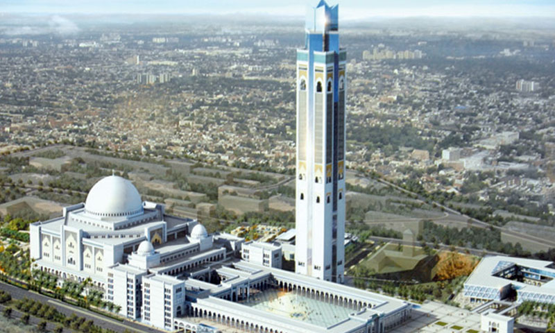 الجزائر میں دنیا کی تیسری اور افریقا کی سب سے بڑی مسجد کا افتتاح کر دیا گیا بڑی مسجد