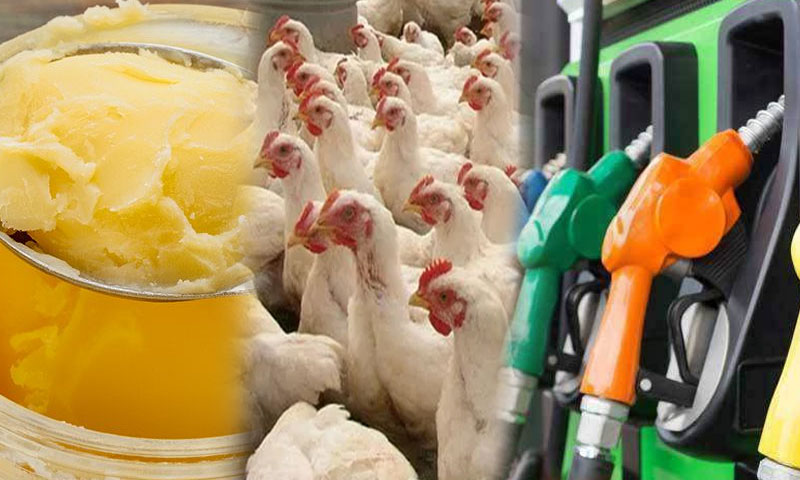 مہنگائی کی شرح پیٹرول