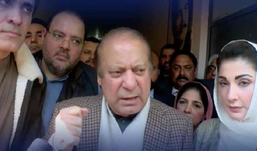 نواز شریف درخواست خارج