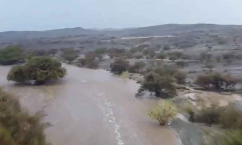 سعودی عرب بارش