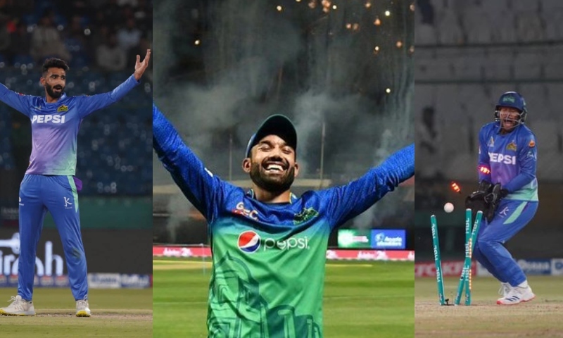 پی ایس ایل 9: ملتان سلطانز پلے آف کیلئے کوالیفائی کرنے والی پہلی ٹیم بن گئی