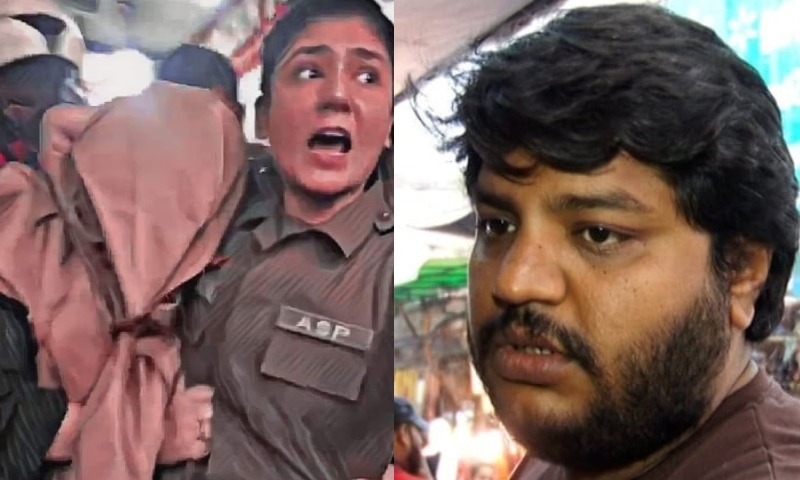 لاہور، اچھرہ واقعے میں خاتون کی جان بچانے والا گمنام ہیرو