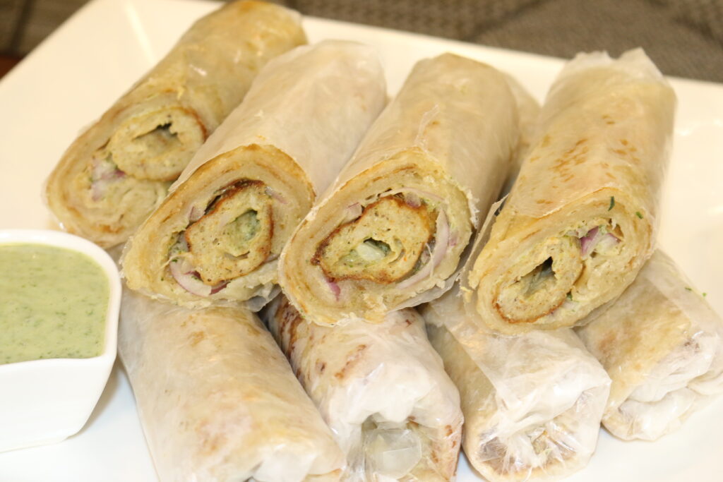 سیخ کباب رول