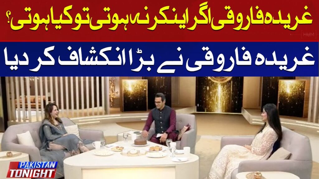 غریدہ فاروقی اینکر نہ ہوتی تو کیا ہوتی، خود ہی بتا دیا