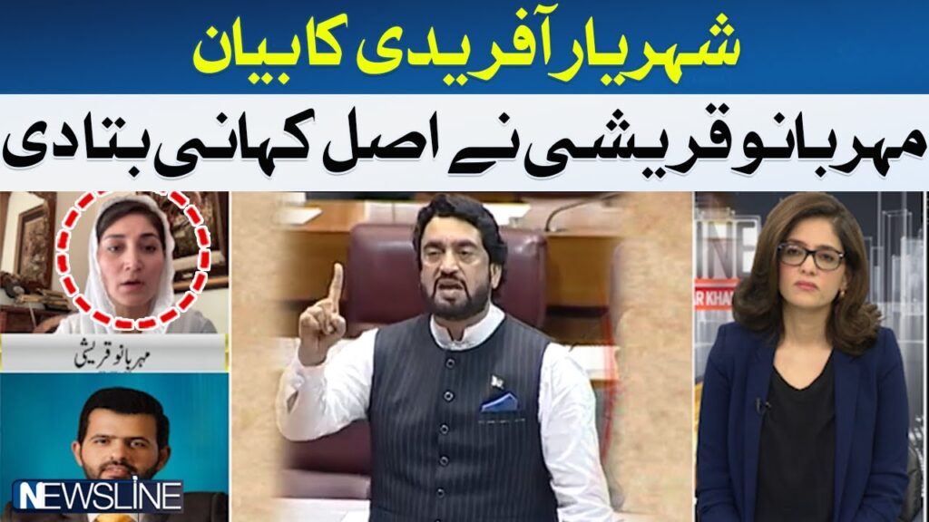شہریار آفریدی کا بیان، مہربانو نے حقیقت بتا دی