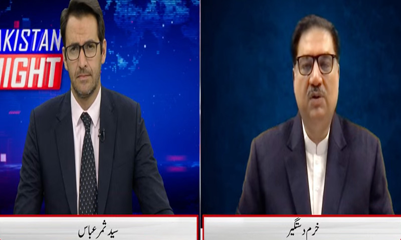 اگر اپوزیشن نے بات کرنی ہے تو پارلیمان میں آ کر کرے ،خرم دستگیر خرم دستگیر khurram dastagir