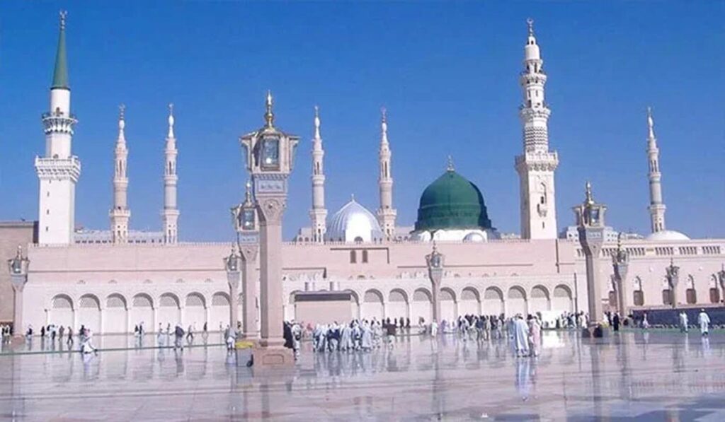روضۂ رسول ﷺ میں نماز کا وقت 10منٹ مقرر روضۂ رسول ﷺ