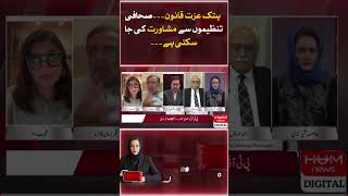 Defamation law. Journalist organizations can be consulted, Qamar Zaman Kaira