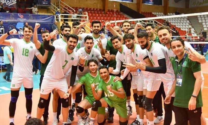 سینٹرل ایشیا والی بال چیمپئن شپ، پاکستان کا ترکمانستان کے ساتھ فائنل مقابلہ آج ہو گا central asian volleyball championship