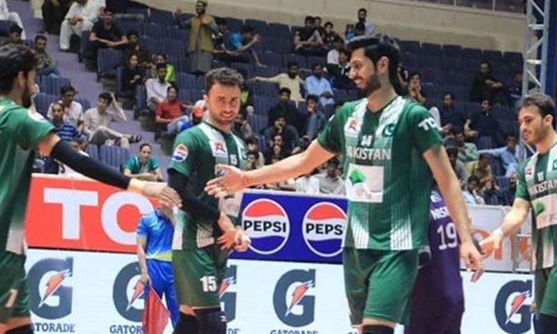 سینٹرل ایشین والی بال لیگ، پاکستان کا مقابلہ کل کرغزستان سے ہوگا central asian volleyball league