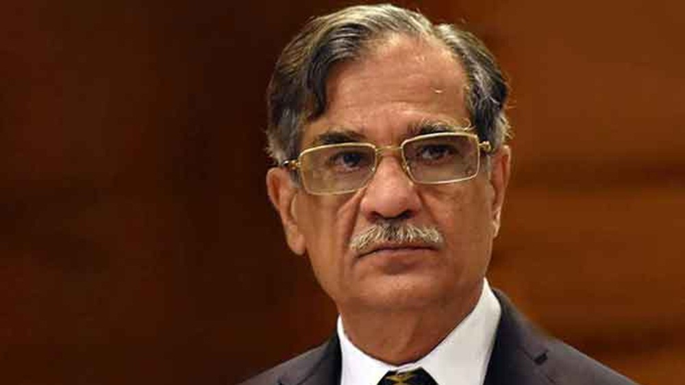 ہر کسی کو آزادی اظہار رائے کا حق ، نواز شریف کے بیان کا جواب نہیں دونگا ، ثاقب نثار ثاقب نثار