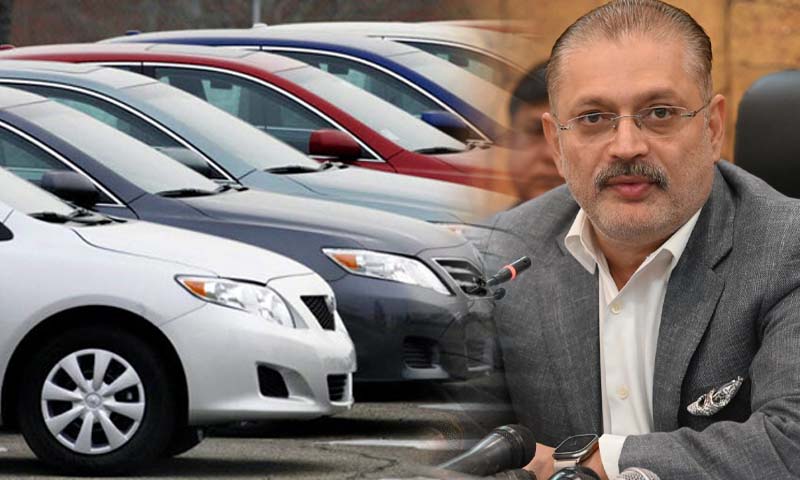 غیر رجسٹرڈ گاڑیوں sharjeel memon