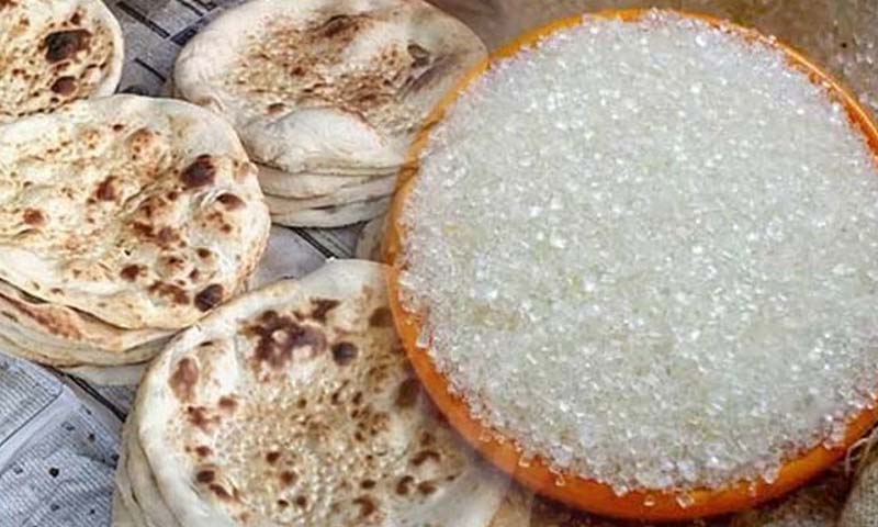 کراچی، آٹے، چینی اور روٹی کی سرکاری قیمت مقرر، نوٹیفکیشن جاری چینی اور روٹی sugar