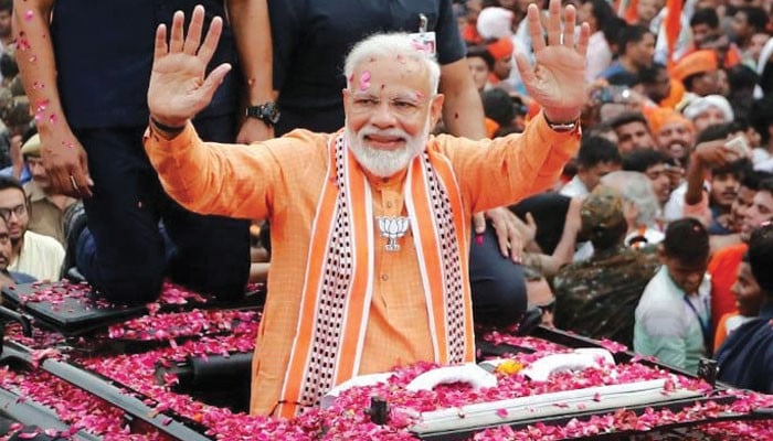 لوک سبھا کے انتخابات مکمل ، بی جے پی کو برتری ، مودی کا تیسری مرتبہ وزیر اعظم بننے کا امکان بی جے پی