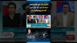 All politicians except Imran Khan got 5 star protocol in jail | Irshad Bhatti | Mansoor ali khan |