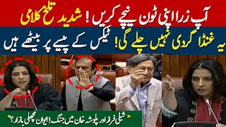 Loud repetition in Palusha Khan and Shibli Faraz, noise in the House?