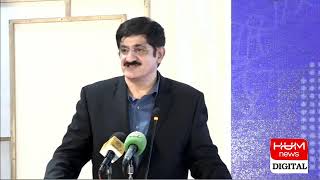 Live: CM Sindh Muraad Ali Shah Media Talk | Hum News