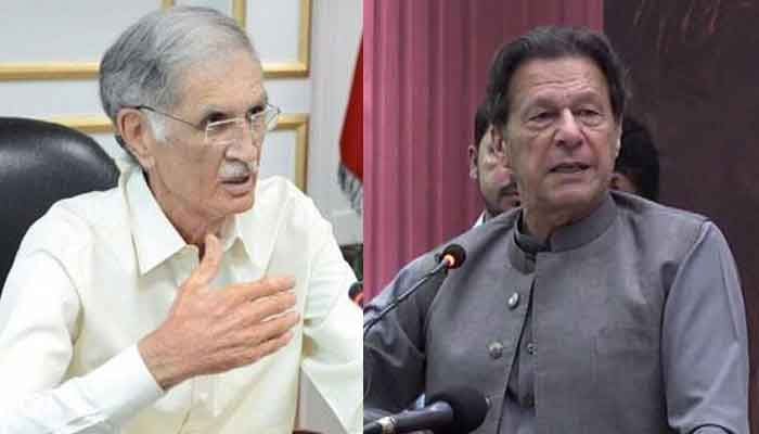 190 ملین پائونڈ ریفرنس ، پرویز خٹک نے عمران خان کی موجودگی میں بیان ریکارڈ کرا دیا پرویز خٹک