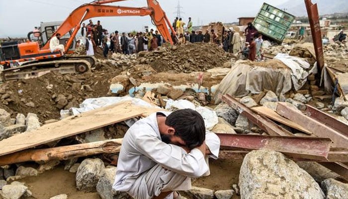 افغان صوبے ننگرہار میں بارشوں اور سیلاب سے تباہی ، 62 افراد جاں بحق ، سینکڑوں مکانات تباہ ننگرہار سیلاب