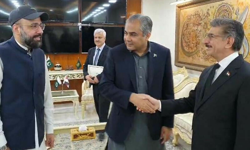 عراقی سفیر کی وزیر داخلہ محسن نقوی سے ملاقات محسن نقوی