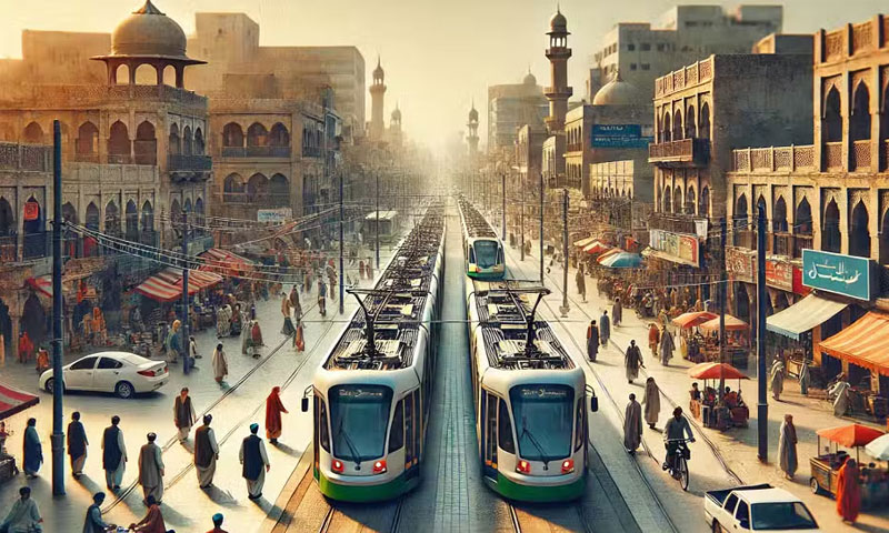 لاہور میں ٹرام سروس شروع کرنے کی منظوری Tram Service