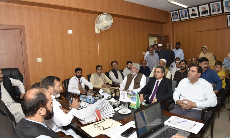 وفاقی محتسب کے افسران کی مظفر آباد آزاد کشمیر میں کھلی کچہر ی