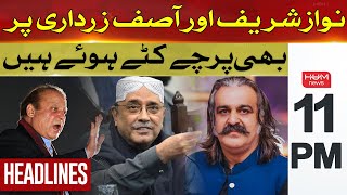 Ali Amin Gandapur made important revelations | Hum News Headlines 11PM | Hum News