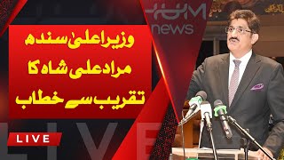 Live: CM Sindh Murad Ali Shah Address