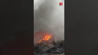 Islamabad's H9 weekly market, dozens of shops were burnt to ashes, loss of millions.